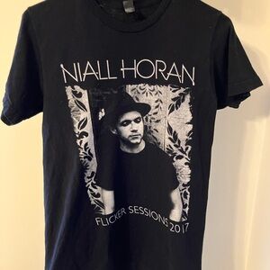 Niall Horan Flicker Sessions 2017 Graphic Tee Black S
